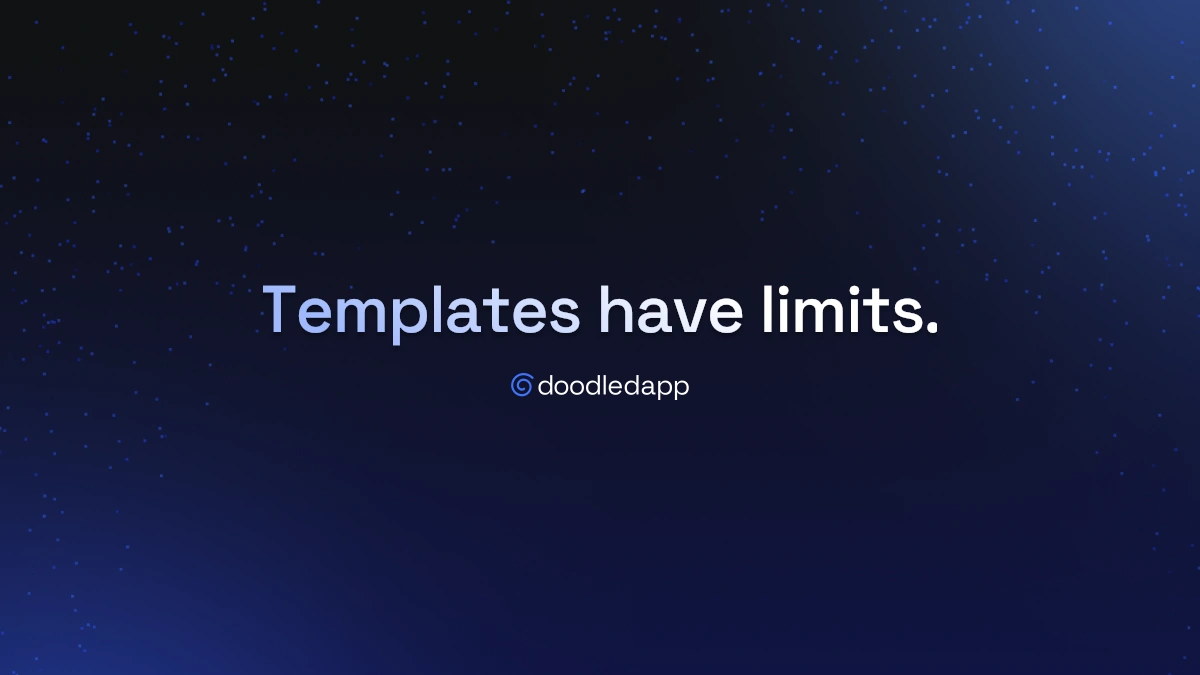 Doodledapp vs CryptoDo: templates only get you so far